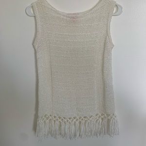 Lilly Pulitzer crochet top. Size xs. Never worn